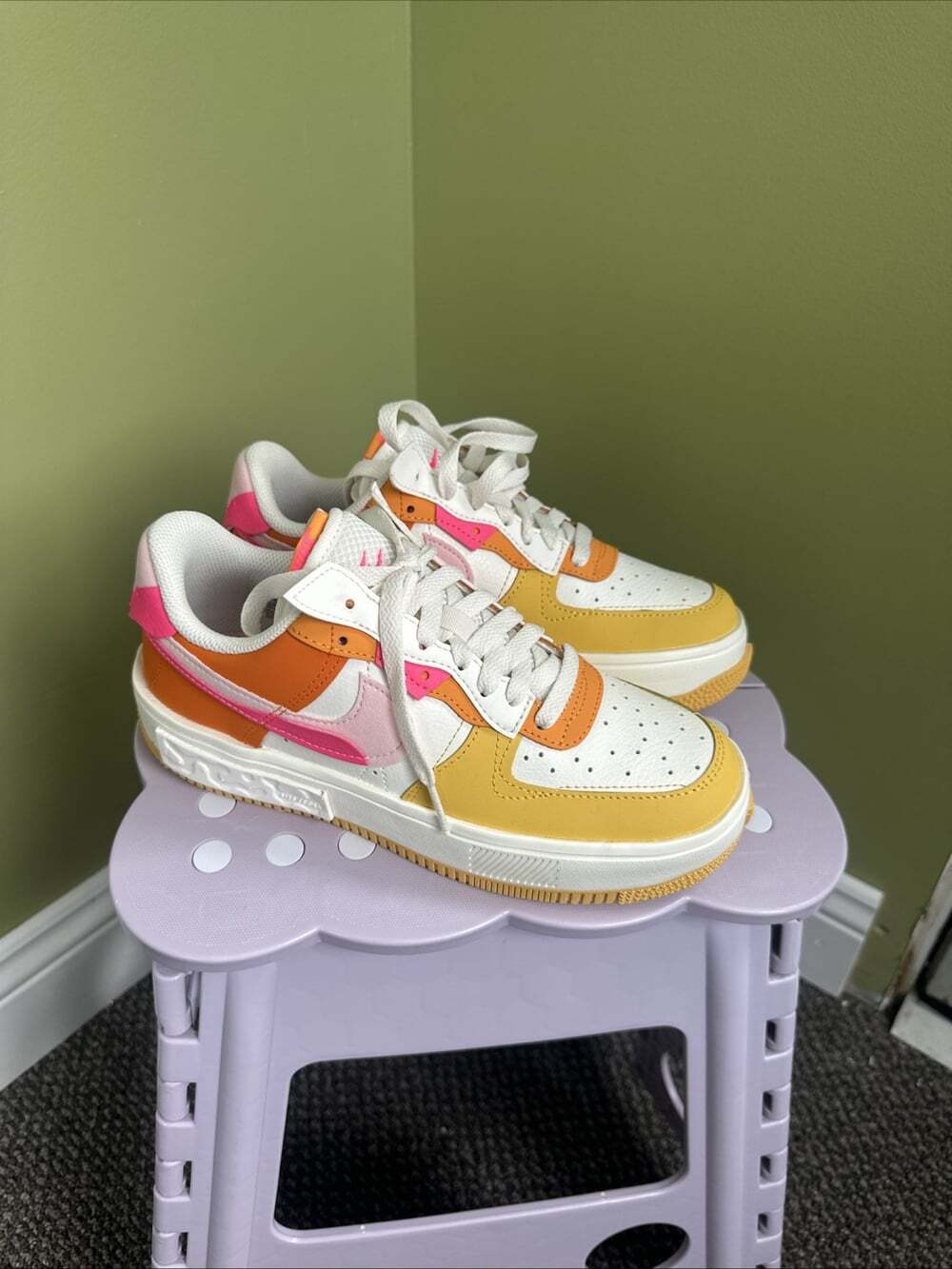 Size 7 - Nike Air Force 1 Fontanka Sunrise W